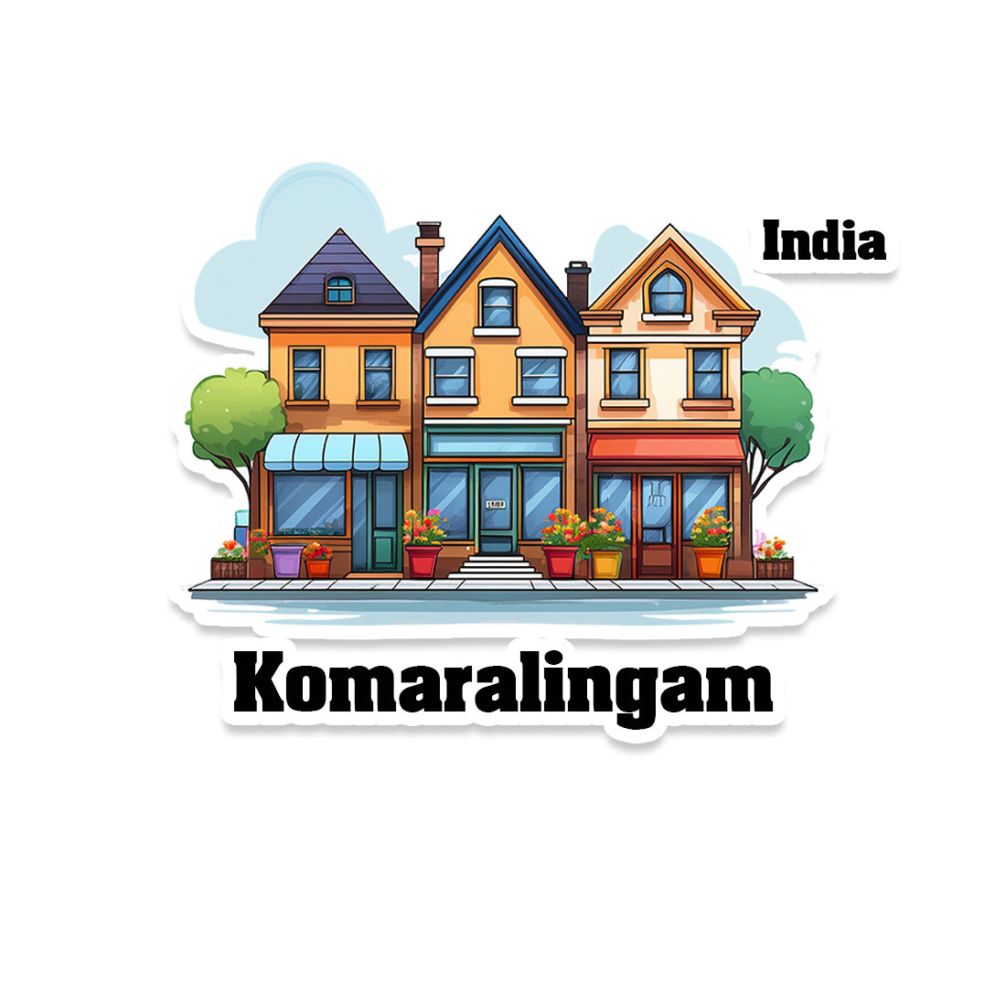 Komaralingam Sticker