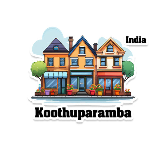 Koothuparamba Sticker
