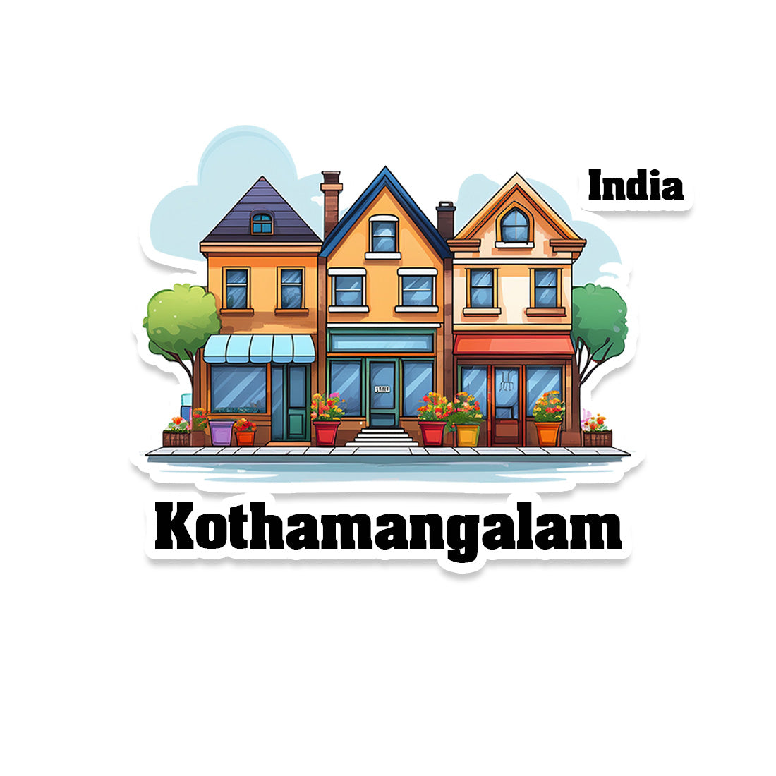 Kothamangalam Sticker