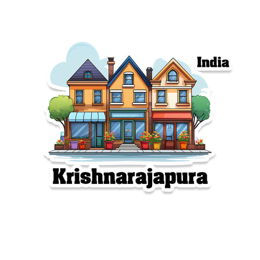 Krishnarajapura Sticker