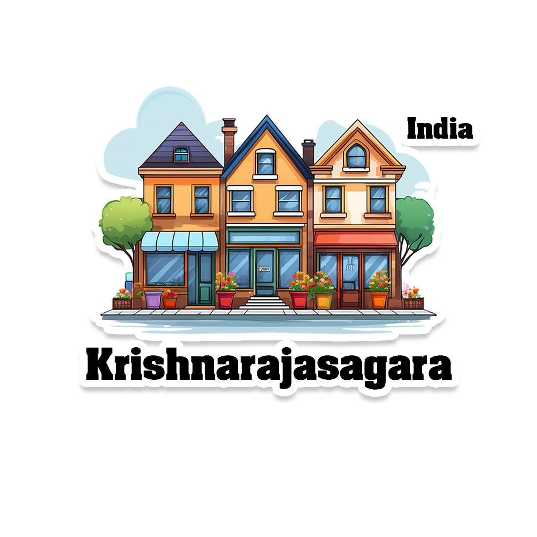 Krishnarajasagara Sticker