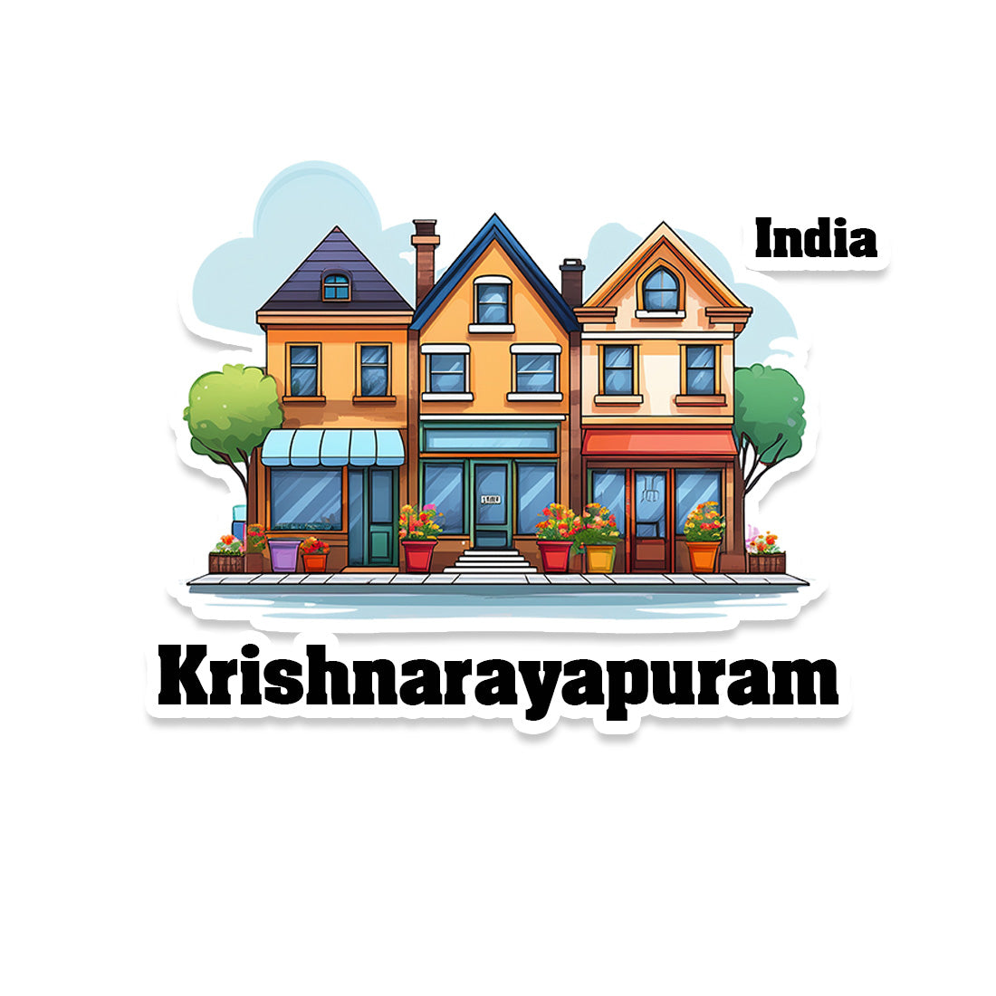 Krishnarayapuram Sticker