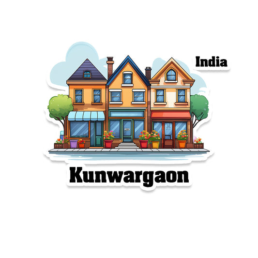 Kunwargaon Sticker