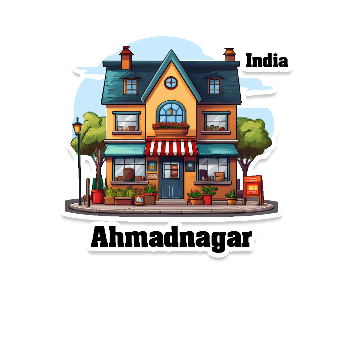 Ahmadnagar Sticker
