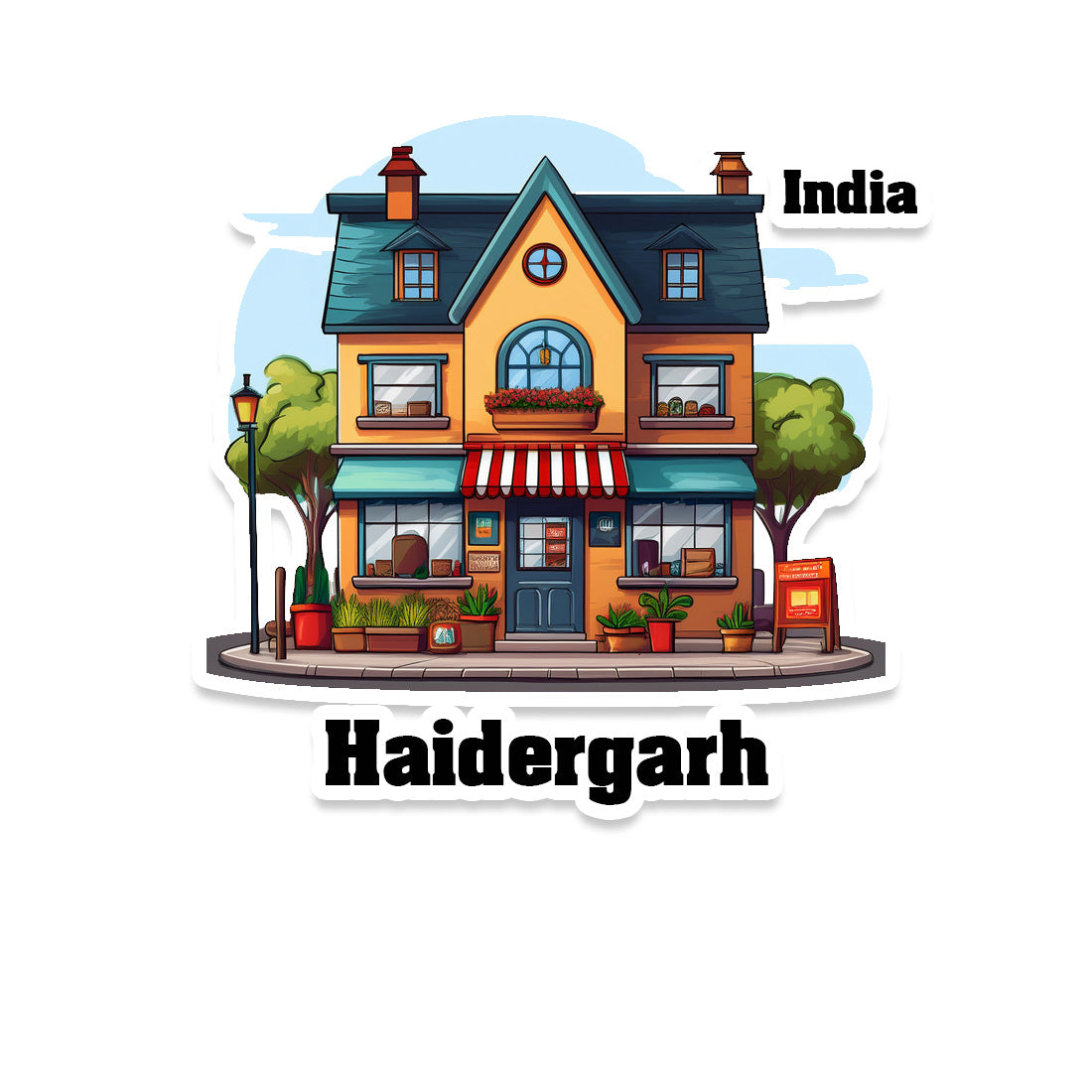 Haidergarh Sticker