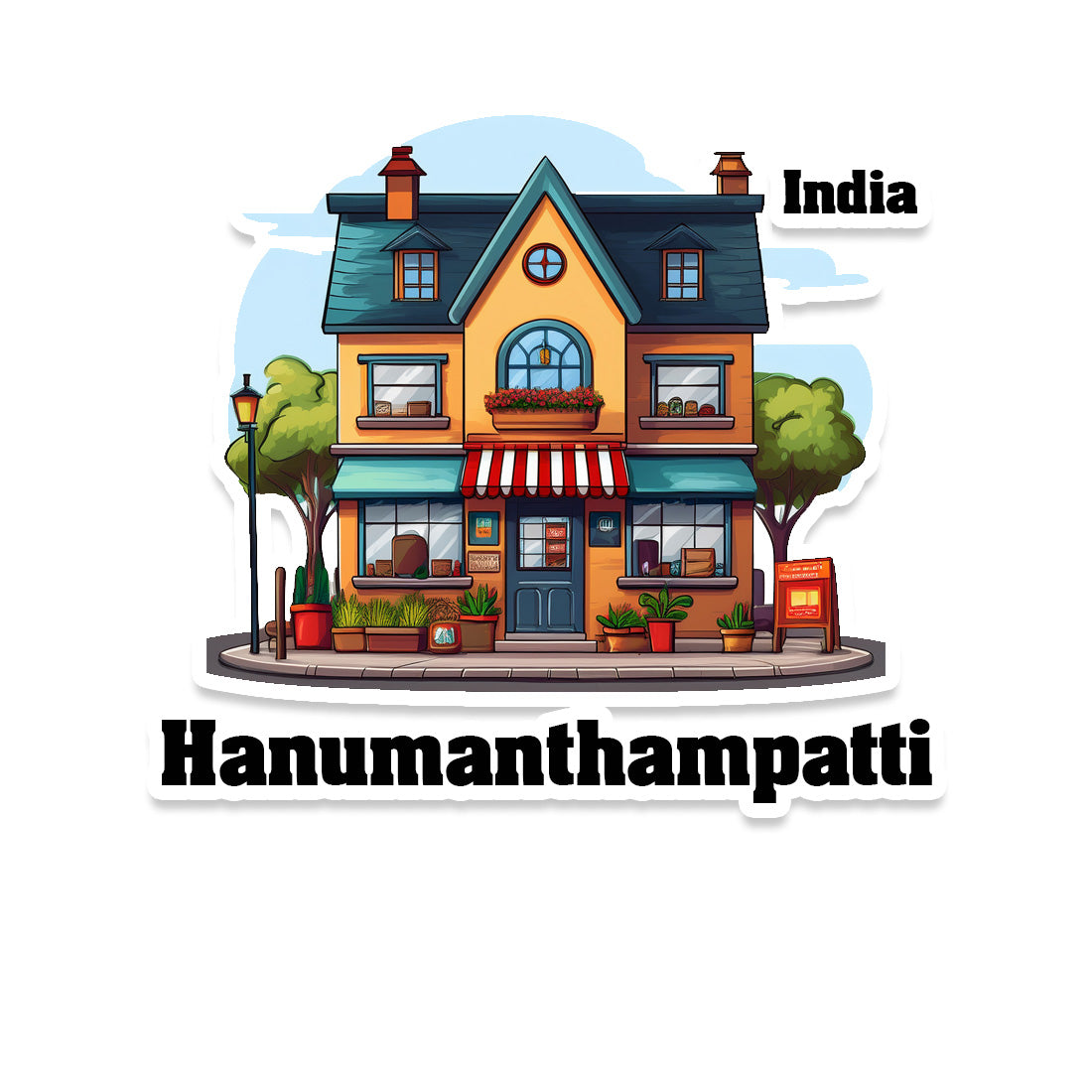 Hanumanthampatti Sticker