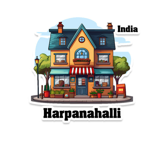 Harpanahalli Sticker