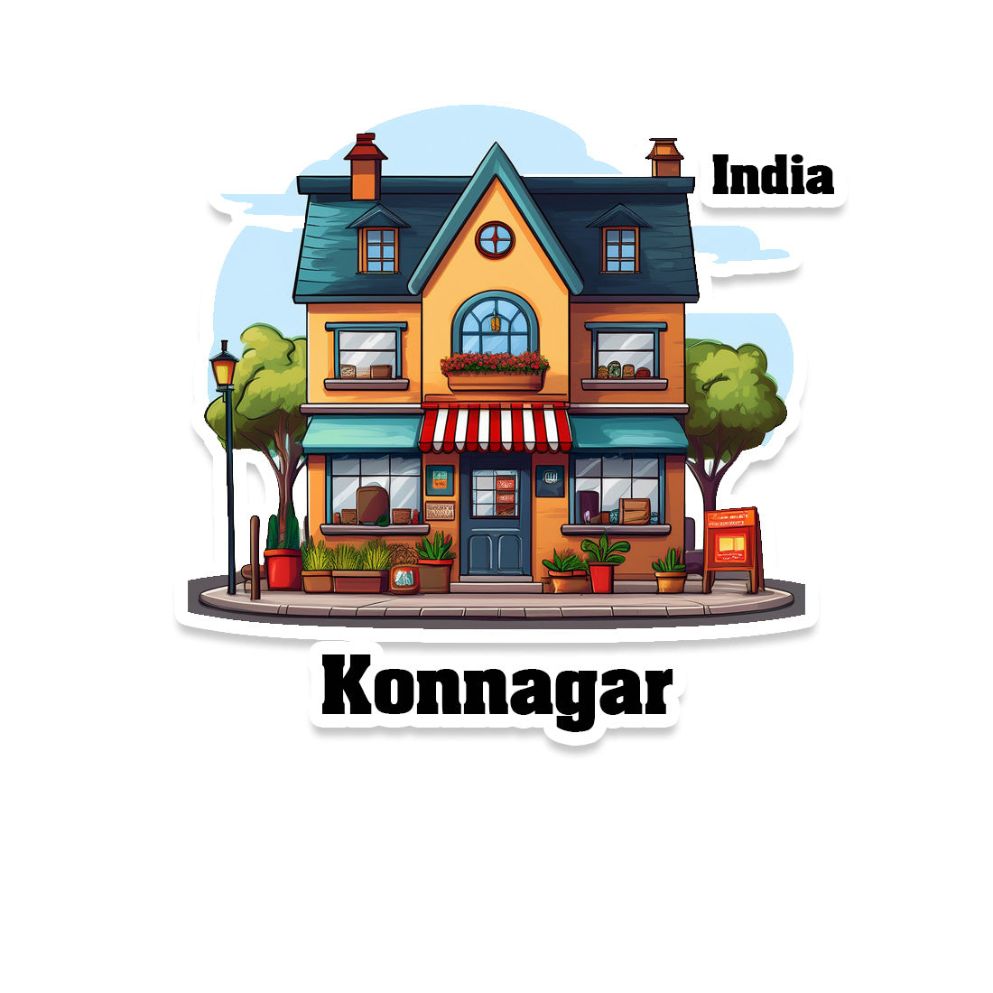 Konnagar Sticker