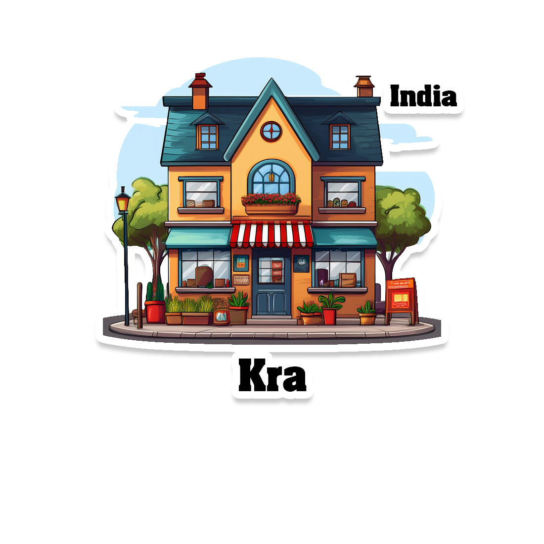 Kra Daadi Sticker