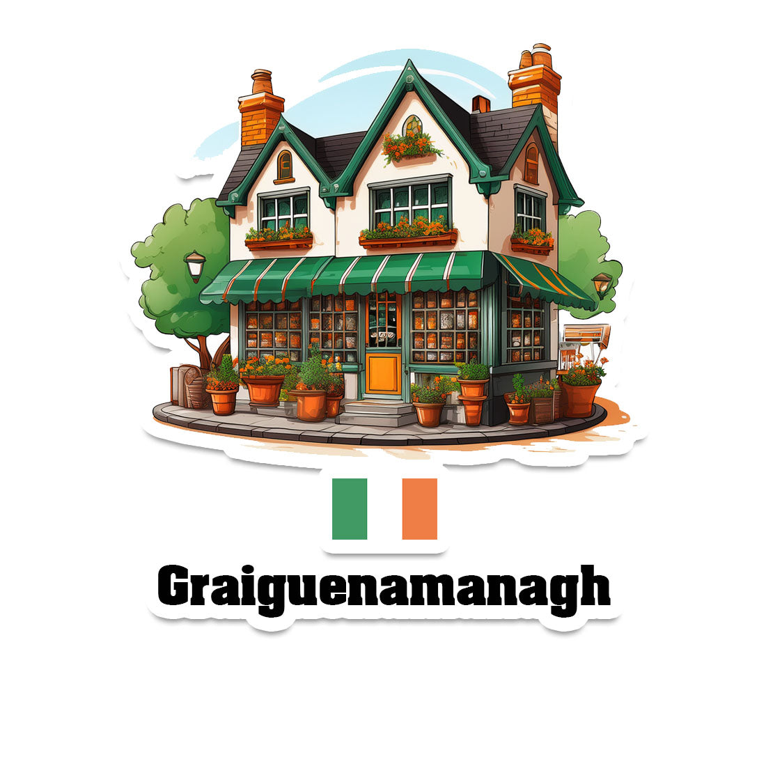 Graiguenamanagh Sticker