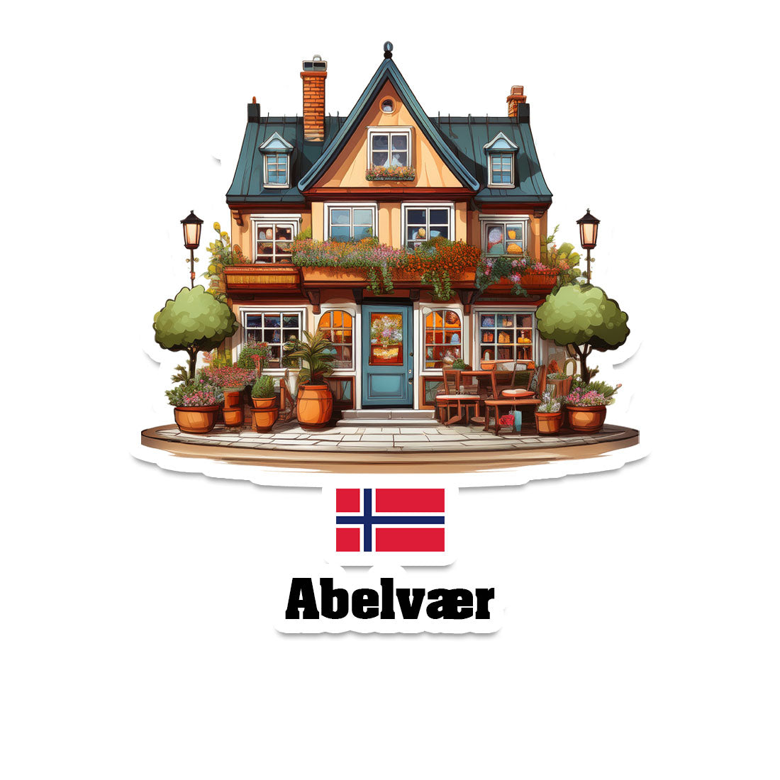 Abelvær Sticker