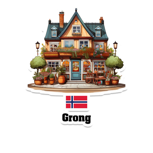 Grong Sticker