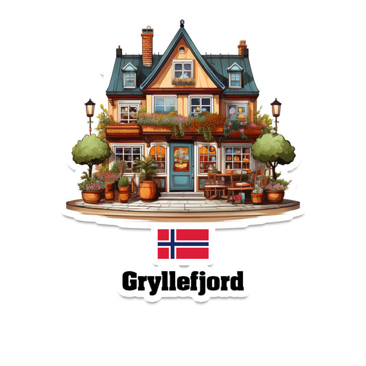 Gryllefjord Sticker