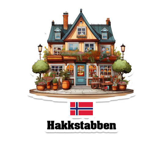 Hakkstabben Sticker