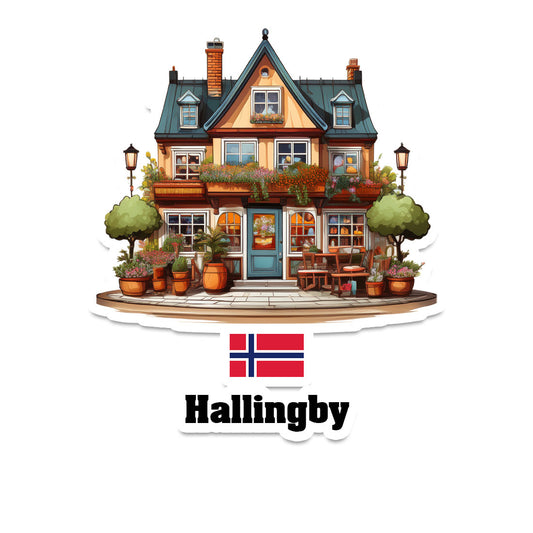 Hallingby Sticker