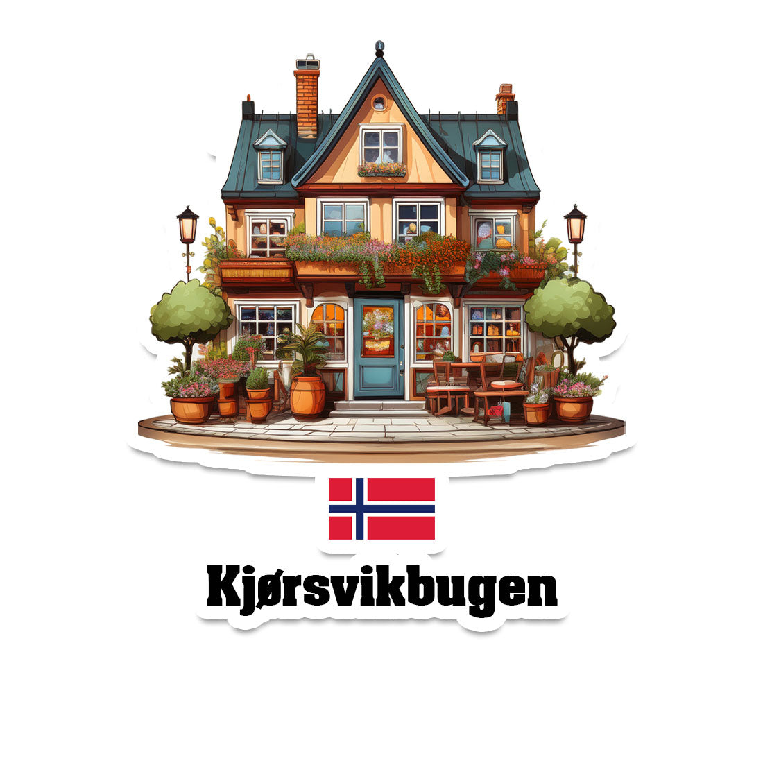Kjørsvikbugen Sticker