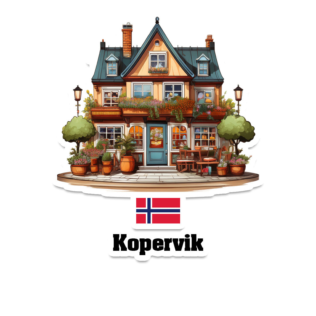 Kopervik Sticker