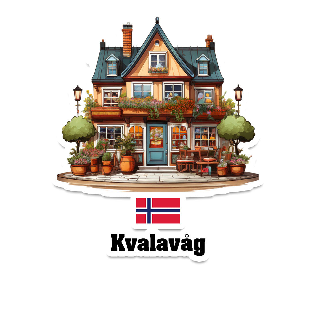 Kvalavåg Sticker