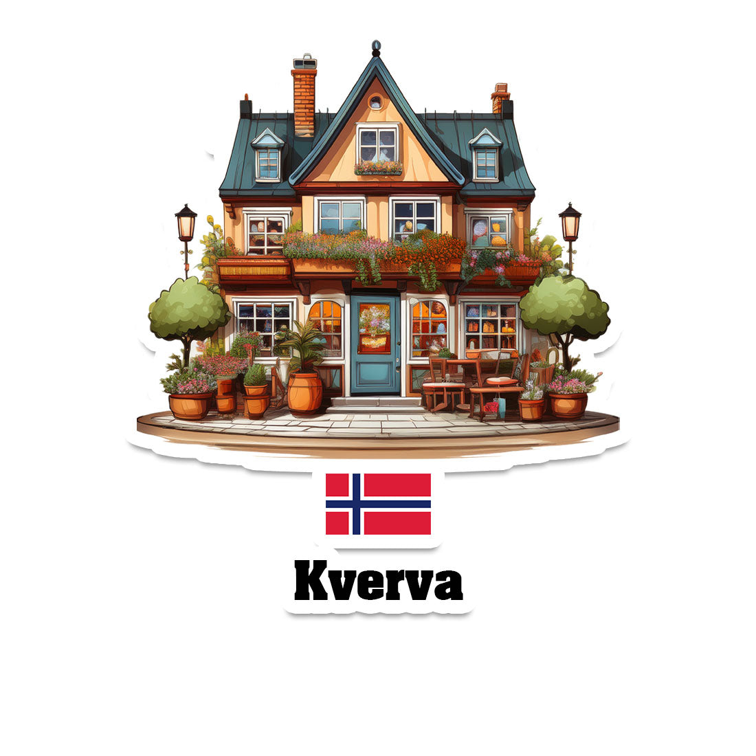 Kverva Sticker