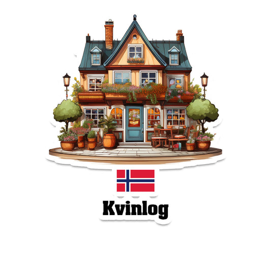 Kvinlog Sticker