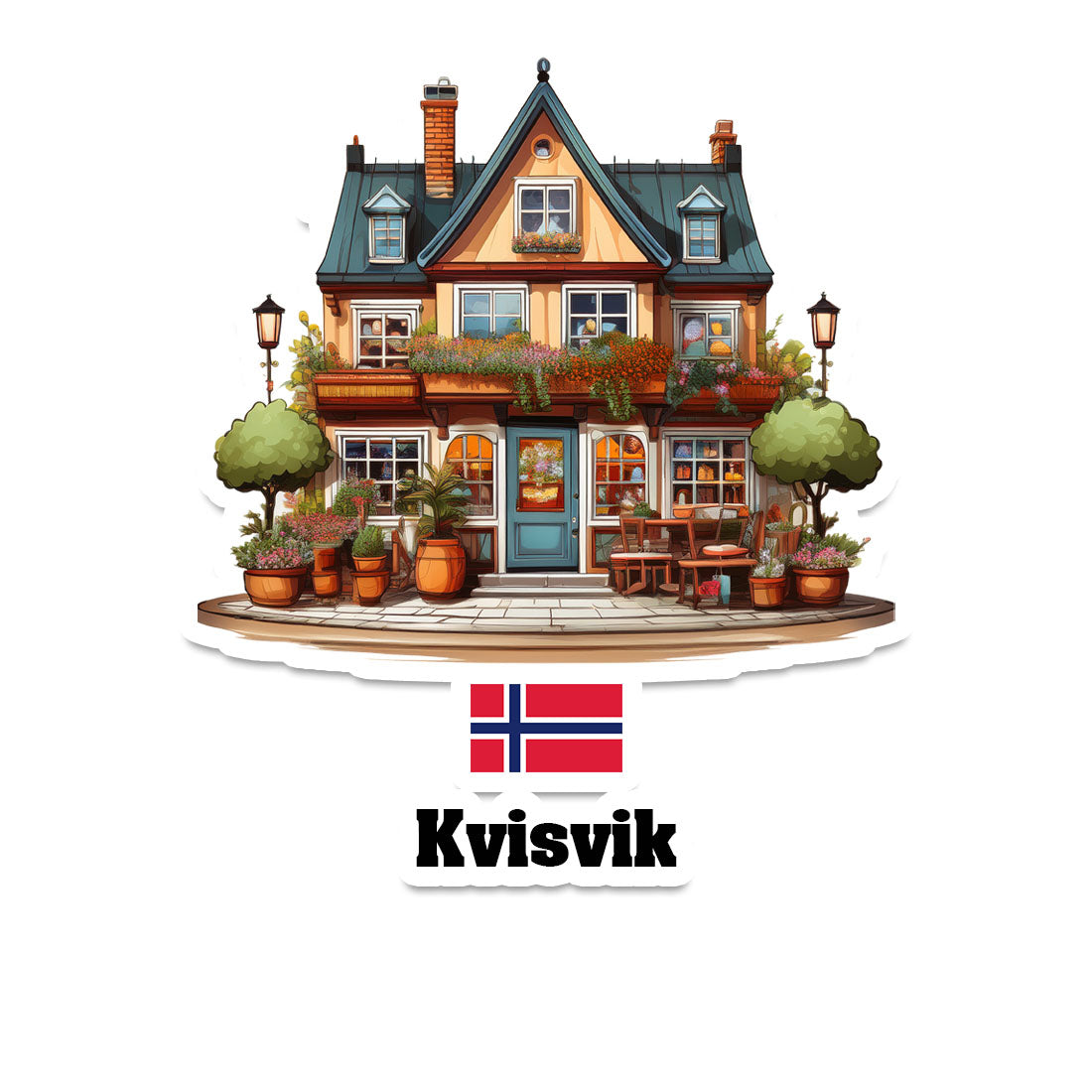 Kvisvik Sticker