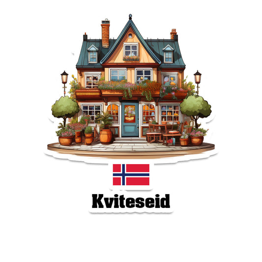 Kviteseid Sticker