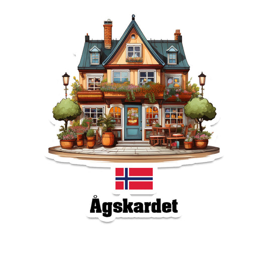 Ågskardet Sticker