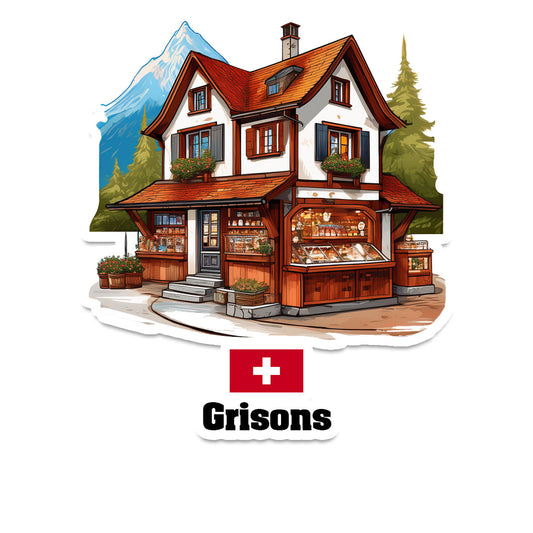 Grisons Sticker