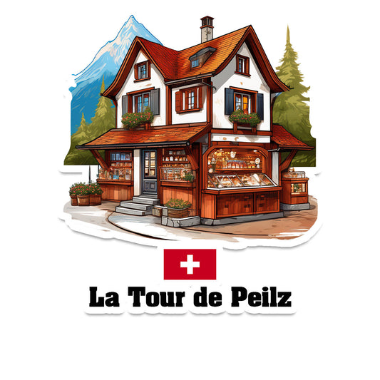 La Tour de Peilz Sticker
