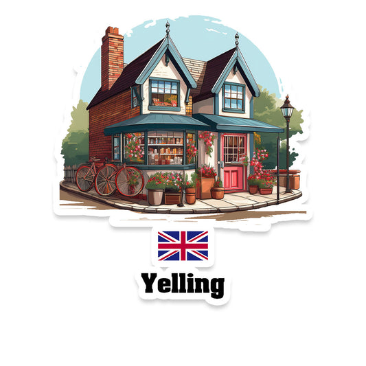 Yelling Sticker