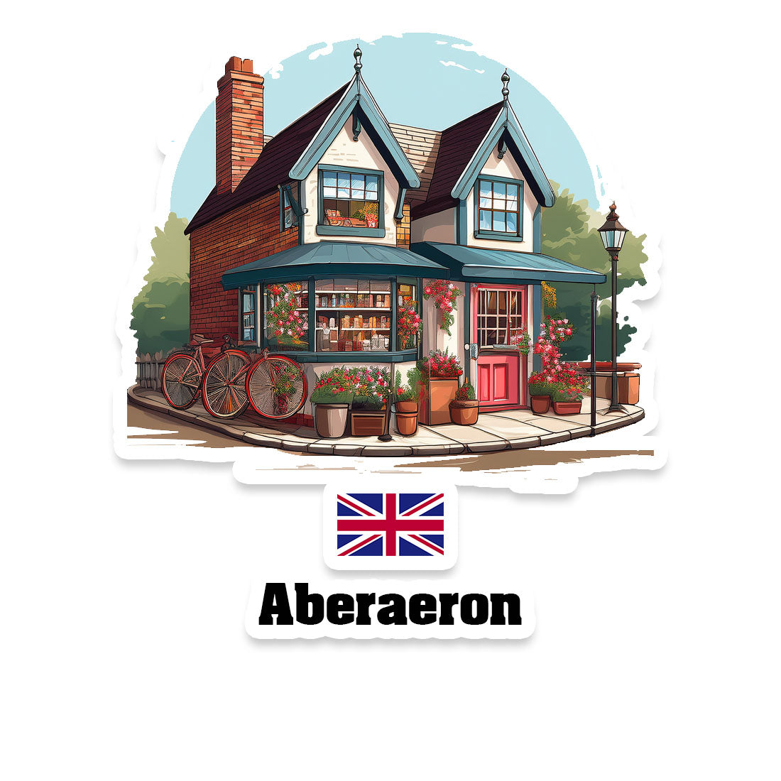 Aberaeron Sticker