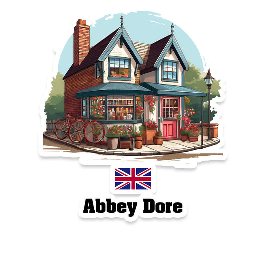 Abbey Dore Sticker