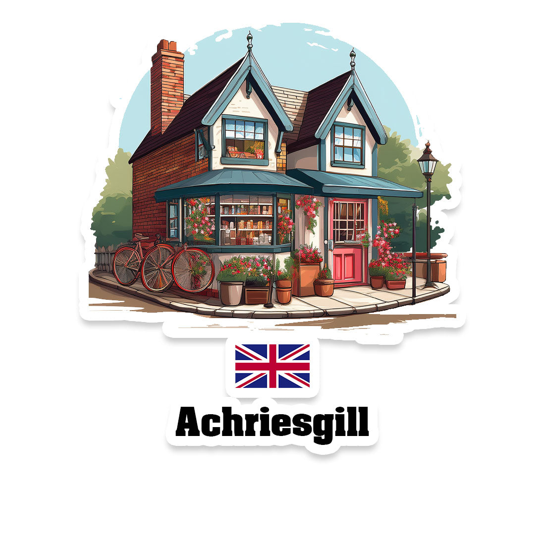 Achriesgill Sticker