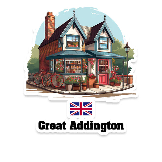 Great Addington Sticker