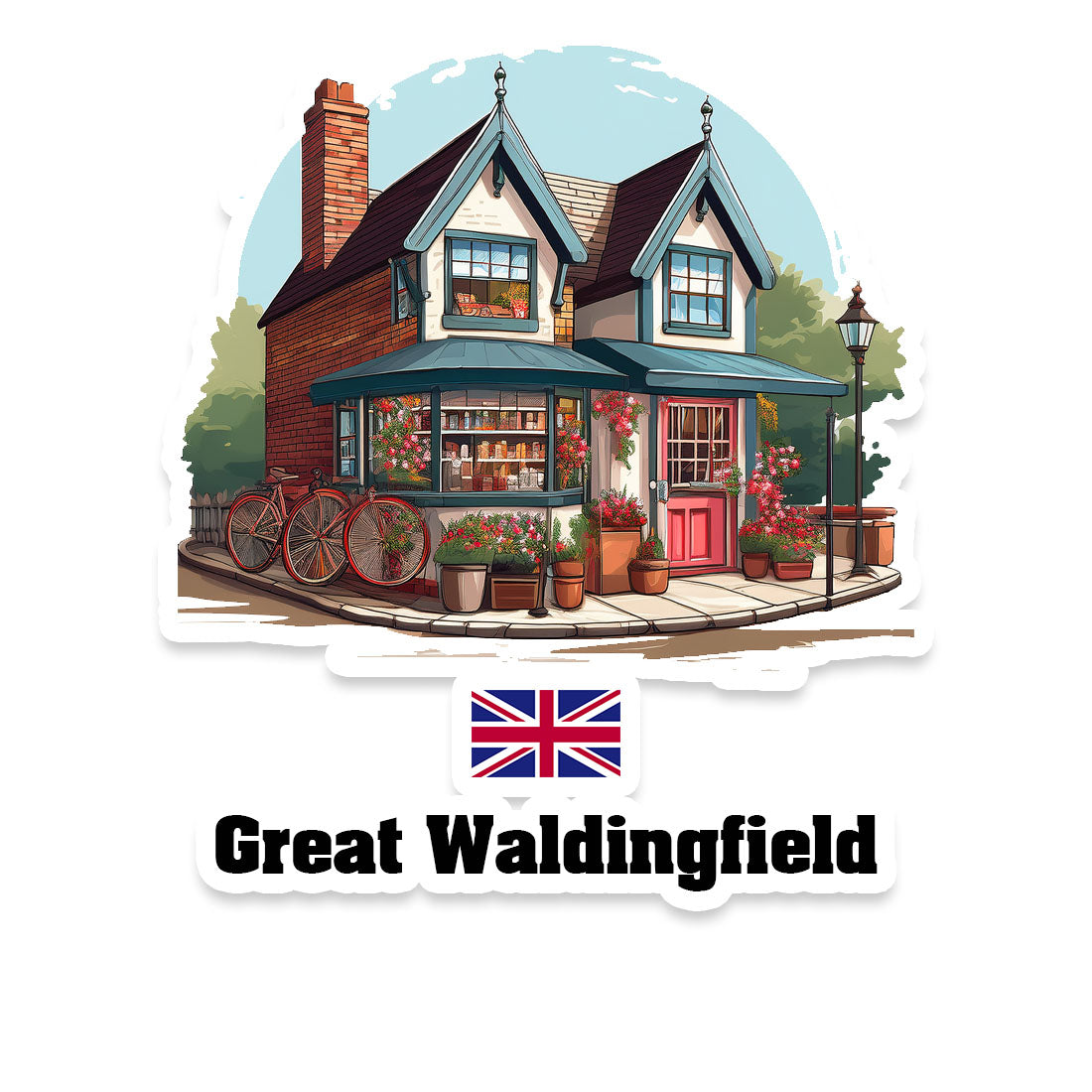 Great Waldingfield Sticker