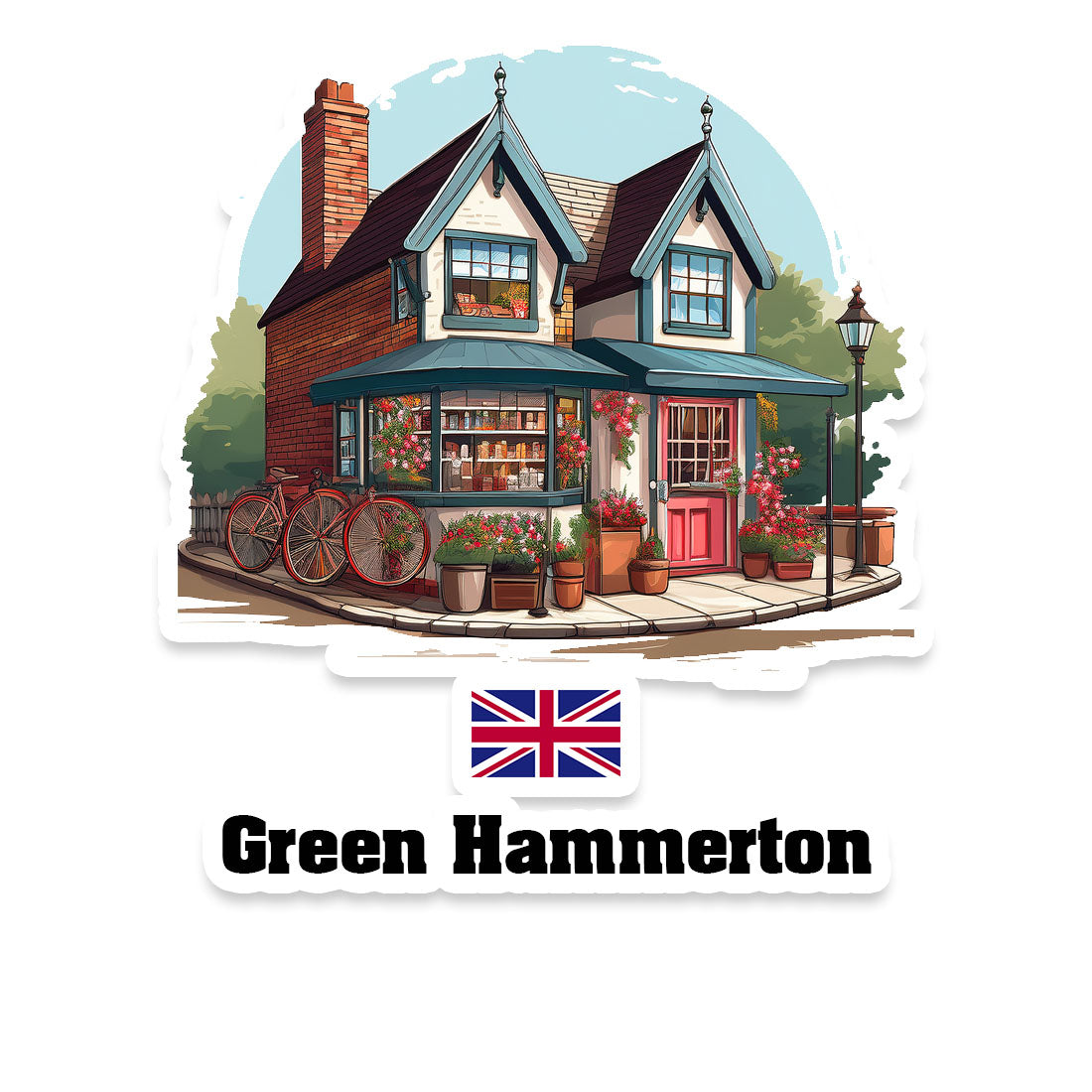 Green Hammerton Sticker