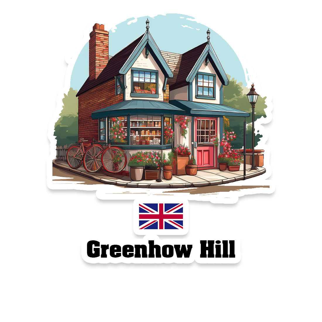 Greenhow Hill Sticker