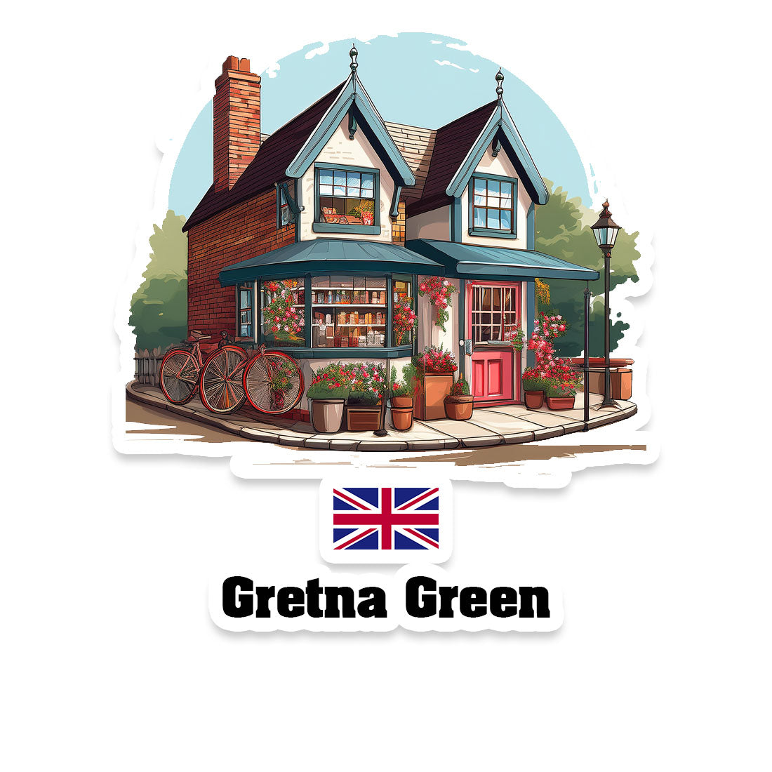 Gretna Green Sticker