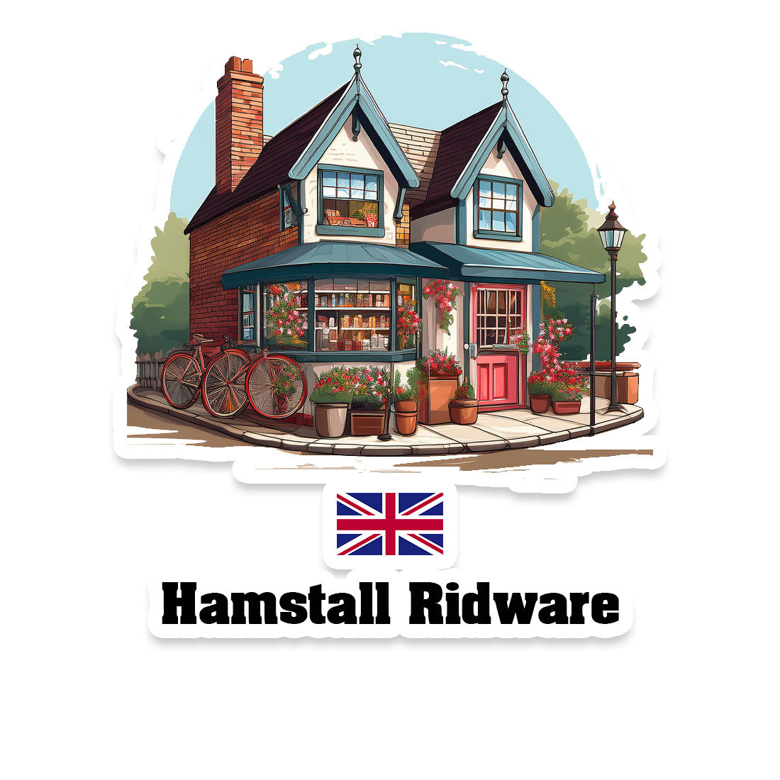 Hamstall Ridware Sticker
