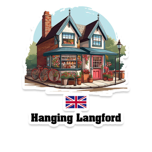 Hanging Langford Sticker
