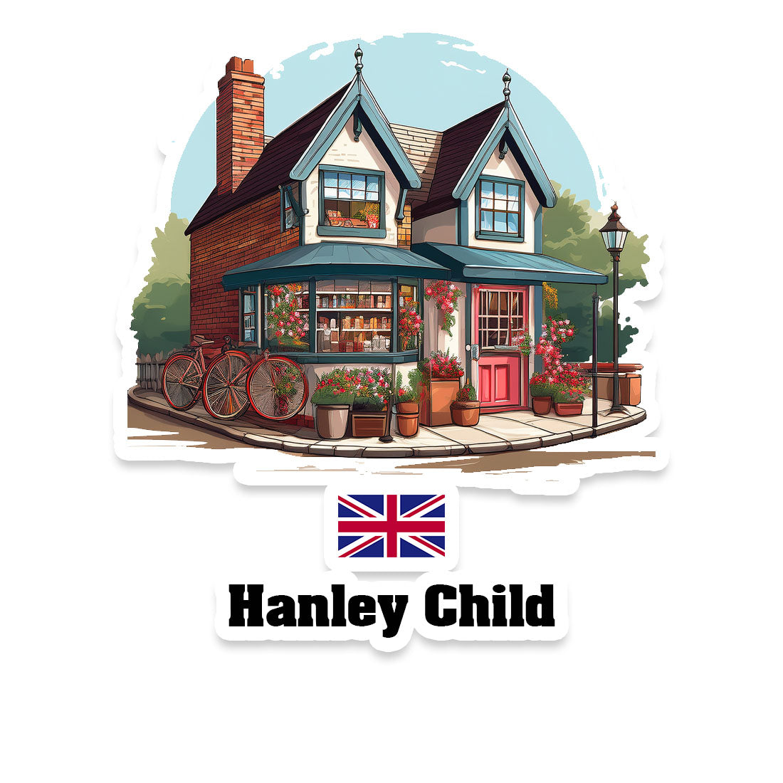 Hanley Child Sticker