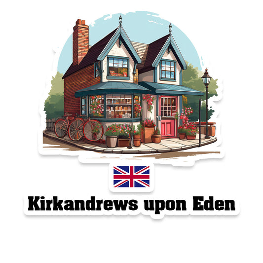 Kirkandrews upon Eden Sticker