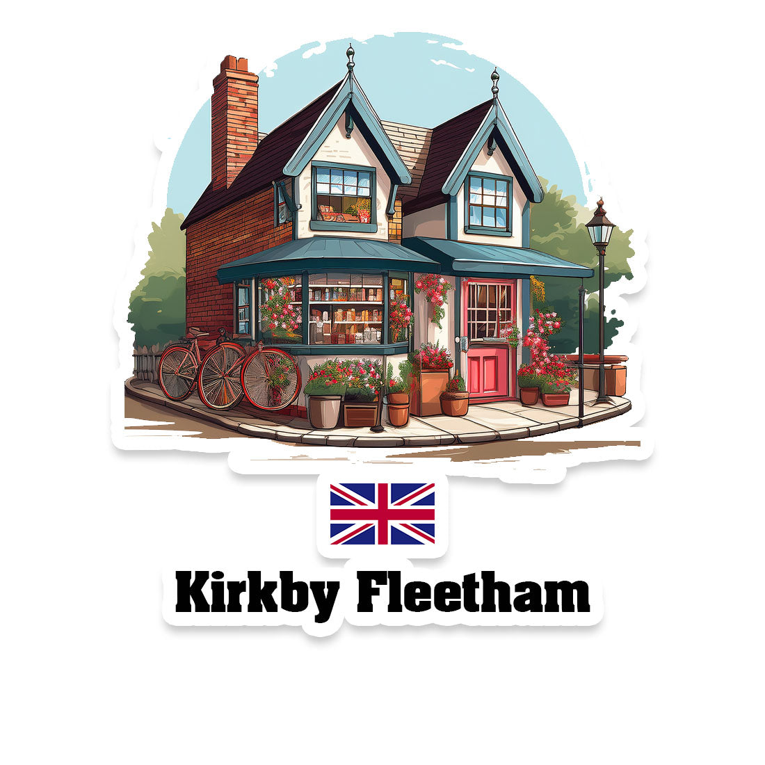 Kirkby Fleetham Sticker