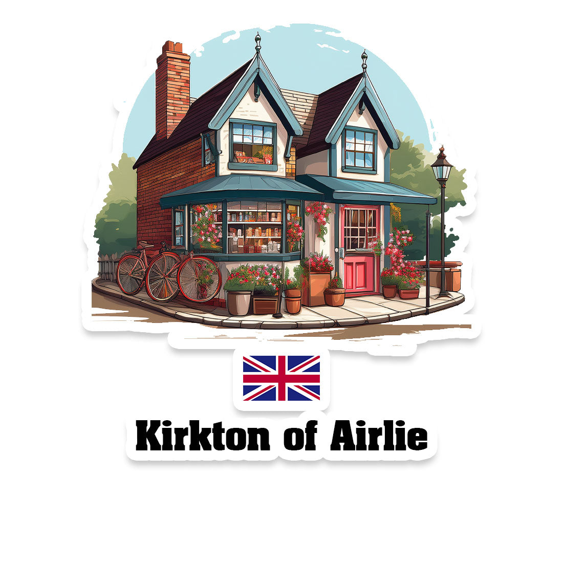 Kirkton of Airlie Sticker