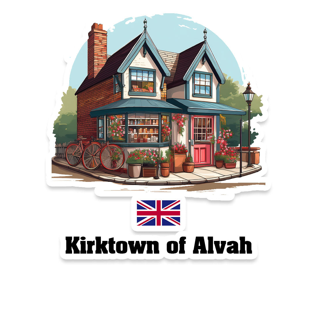 Kirktown of Alvah Sticker