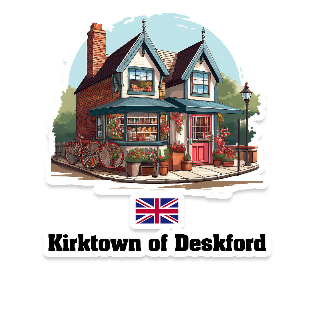 Kirktown of Deskford Sticker
