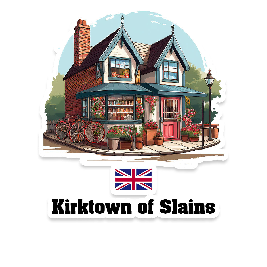 Kirktown of Slains Sticker
