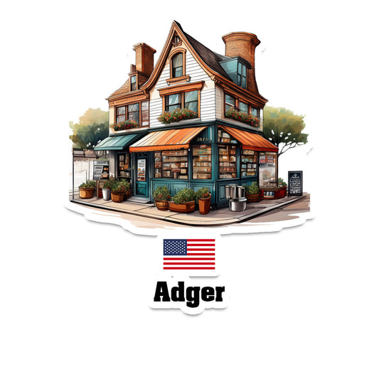Adger Sticker