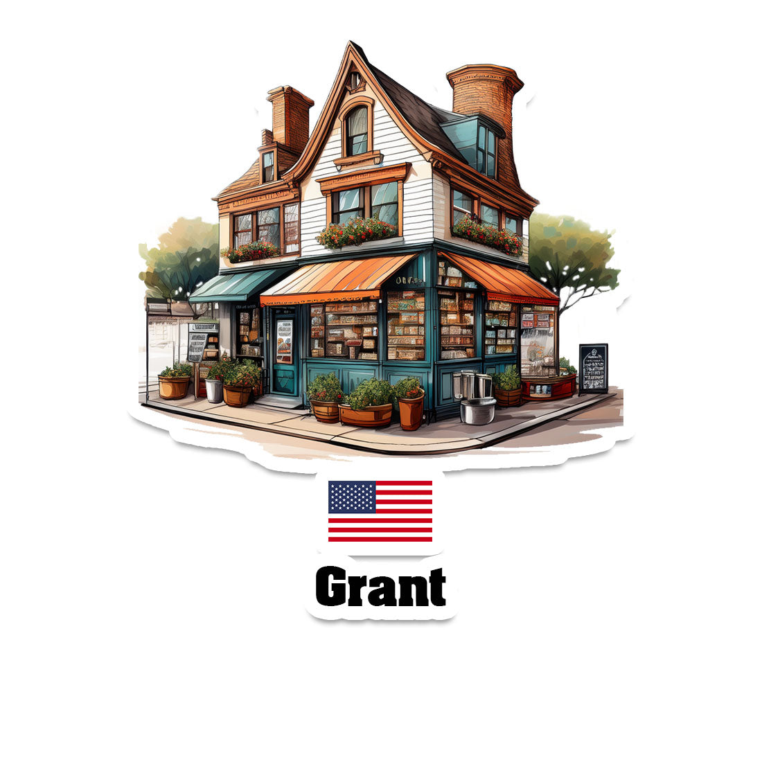 Grant Sticker