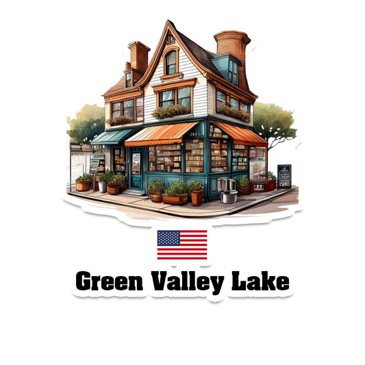 Green Valley Lake Sticker
